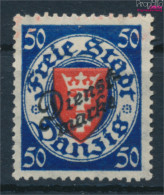 Danzig D50 Mit Falz 1924 Dienstmarke (10221759 - Dienstzegels