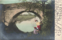 PHOTOGRAPHIE - La Cueillette - Colorisé - Carte Postale Ancienne - Fotografía