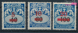 Danzig P40-P42 (kompl.Ausg.) Postfrisch 1932 Portomarke (10221755 - Segnatasse