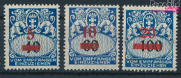 Danzig P40-P42 (kompl.Ausg.) Postfrisch 1932 Portomarke (10221755 - Postage Due