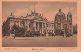 FRANCE - Strasbourg - Palais De Justice - Land Und Amfsgericht - Carte Postale Ancienne - Strasbourg