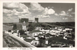 PORTUGAL - Obidos - O Castelo E A Vila - Carte Postale Ancienne - Leiria