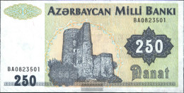 Aserbaidschan Pick-number: 13b Uncirculated 1992 250 Manat - Aserbaidschan
