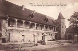 FRANCE - Nérac - Château Henri IV, Aile Nord, Galerie Renaissance - Carte Postale Ancienne - Nerac