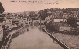 FRANCE - Nérac - Les Tanneries - Galeries De Bois Servant De Séchoirs Posées En Saillie - Carte Postale Ancienne - Nerac