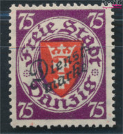 Danzig D51 Geprüft Postfrisch 1924 Dienstmarke (10221863 - Oficial