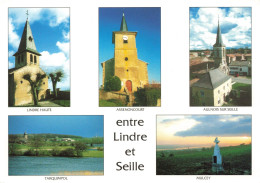 FRANCE - Entre Lindre Et Seille - Multi-vues - Colorisé - Carte Postale - Otros & Sin Clasificación