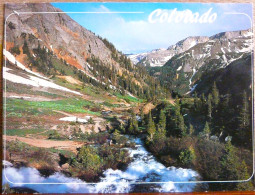 COLORADO ROCKY MOUNTAIN STREAM A BREATHTAKING VIEW AT TWIN FALLS IN YANKEE BOY BASIN NEAR OURAY - Rocky Mountains