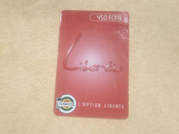 TOGO-(TG-LIB-REF-0001)-Libertis-Red 450 FCFA-(Horizontal)-(1)-(450FCFR)-(9947-392-956-0423)-(used Card - Togo