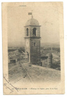 Aramon - L'horloge De L'église Prise De La Tour - Aramon