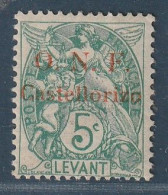 CASTELLORIZO - N°17 * (1920) 5c Vert-jaune - - Ungebraucht