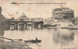 ITALIE - Rome - Château Saint-Ange Et Dôme Saint-Pierre - Carte Postale Ancienne - San Pietro