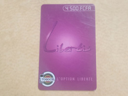 TOGO-(TG-LIB-REF-0008C)-Libertis-violet 4.500 FCFA-(Horizontal)-(4)-(4500FCFR)-(4065-6006-1631-40)-(used Card - Togo