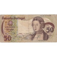 Billet, Portugal, 50 Escudos, 1980, 1980-02-01, KM:174b, B+ - Portugal