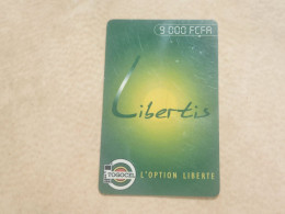 TOGO-(TG-LIB-REF-0010-0206)-Libertis-green 9.000 FCFA-(Vertical)-(10)-(9000FCFR)-(3030-2923-7664-72)-(used Card - Togo