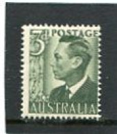 AUSTRALIA - 1951  3d  KGVI  MINT - Nuevos