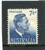 AUSTRALIA - 1951  7 1/2d   KGVI  MINT  SG 251 - Ongebruikt