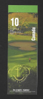Canada 1995 MNH Centenaries Of Canadian Amateur Golf Championship SB191 Booklet - Carnets Complets