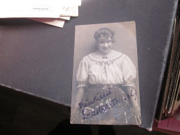 Louise K THEATER STAR  Autographs Signatures L Gutmann Wien 1918 - Actores Y Comediantes 