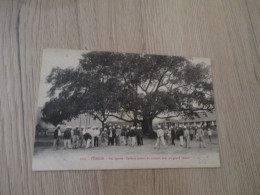 CPA Viet-Nam Indochine Tonkin Les Sports Soldats Jouant Au Croquet Sous Un Grand Banian - Viêt-Nam