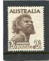 AUSTRALIA - 1952  2/6  ABORIGINE  WMK  MINT  SG 253 - Nuovi