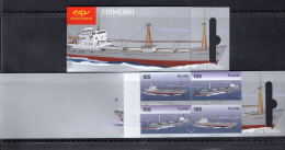 Iceland 2007 4v 4 X 105Kr Cargo Ships MNH - Cuadernillos