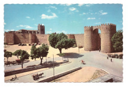 ESPAÑA • ÁVILA • PUERTA DE SAN VICENTE Y CATEDRAL - Ávila