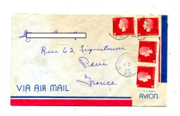 Lettre Cachet Saint Paul Sur Reine - Storia Postale