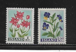 ISLANDE ( EUIS - 629 )   1958   N° YVERT ET TELLIER     N°  281/282   N** - Unused Stamps