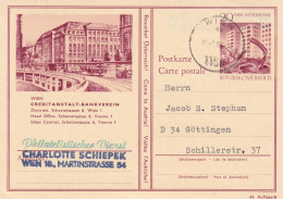 Osterreich Austria Postkarte  Wien Tramway 1966 - Tranvie