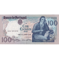 Billet, Portugal, 100 Escudos, 1984-01-31, KM:178c, NEUF - Portugal
