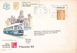 Spain ESPAÑA 1995 -. S.E.P.- EXPO FILATELIA-95 - EDIFIL Nº 29 Used - Tram