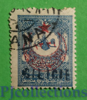 S665- CILICIA 1919 SOVRASTAMPATO CILICIE 1p USATO - USED - Usati