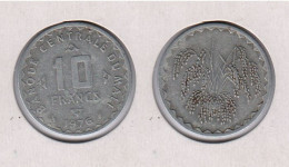 MALI 10 Francs Maliens, 10 F, 1976, KM#11 - Mali (1962-1984)