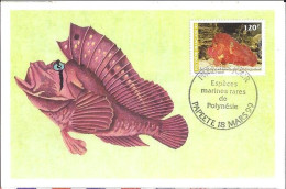 POLYNESIE N° 583 S/L. DE PAPEETE/18.3.99 1° JOUR - Lettres & Documents