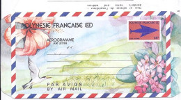 POLYNESIE N° AEROGRAMME N° 9  NEUF - Brieven En Documenten