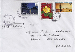 POLYNESIE N° 101/132/PA126 S/L. DE FAAA / 2.11.79 POUR LA FRANCE - Lettres & Documents