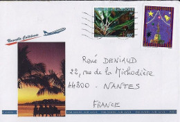 Nlle CALEDONIE N° 675/692 S/L. DE NOUMEA/26.12.95 POUR LA FRANCE - Briefe U. Dokumente