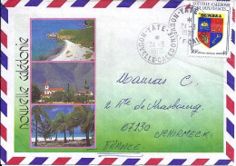 Nlle CALEDONIE N° PA257 S/L. DE YATE/24.3.90 POUR LA FRANCE - Storia Postale