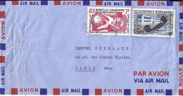 Nlle CALEDONIE N° 290/298 S/L. DE NOUMEA/23.3.61 POUR LA FRANCE - Briefe U. Dokumente