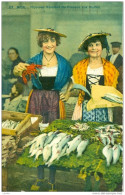 Nice - Marchande De Poissons - Old Professions