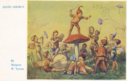 Carte Neuve,  Elfes Musiciens, Champignon, Setas, Pilze , Mushroom Dessin De Margaret Tarrant - Funghi