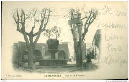 83 - Le Beausset, Vue De La Fontaine - Le Beausset