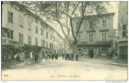 83 - Cuers, La Mairie Et Bar Du Commerce - Cuers