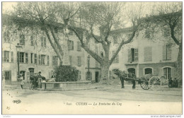 83 - Cuers, La Fontaine Du Coq - Cuers