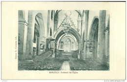 83 - Barjols, Intérieur De L'Eglise - Barjols