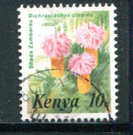 KENYA- Y&T N°241- Oblitéré (fleurs) - Kenya (1963-...)