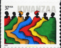 153884 MNH ESTADOS UNIDOS 2004 KWANZAA - Neufs