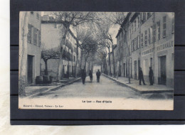 Le Luc - Rue D'italie - Gendarmerie Nationale.( édit. Giraud,tabacs Le Luc ). - Le Luc