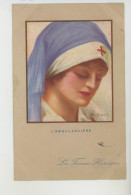 Illustrateur EMILE DUPUIS - GUERRE 1914-18 - LES FEMMES HEROIQUES - N°39 - L'AMBULANCIERE - Dupuis, Emile